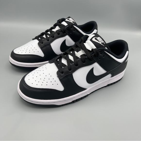 Nike Dunk Low Panda: Black & White Women's Edition Size 8 - Picture 5 of 13